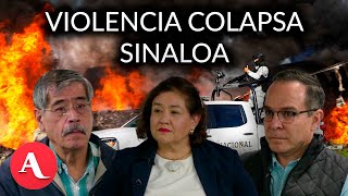 Violencia en Culiacán es como ojo de huracán que se quedó varado por más 30 días Sociedad Civil [upl. by Gelhar491]