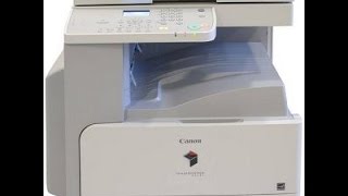 printer canon image runner 2420 how to repair error jamed paper [upl. by Ahcarb26]