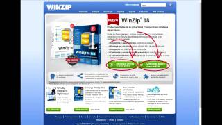 Cómo abrir un archivo RAR con Winzip [upl. by Natie10]