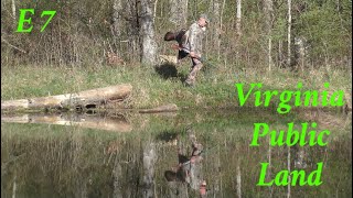 Virginia Spring Gobbler Hunting on George Washington National Forest 2023 [upl. by Otrevlig]