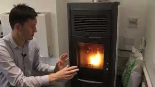 A Typical Manual Biomass Boiler Explained by Eco Installer Ely Cambridgeshire [upl. by Cargian]