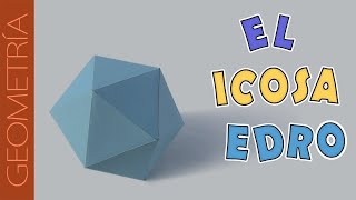 Como hacer un Icosaedro Paso a paso  How to make an Icosahedron [upl. by Annoyt920]