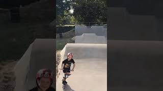 Tailwhip at haddenham skatepark scooter [upl. by Dinny707]