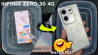 Infinix ZERO 30 4G Water Test 💦💧 iP54 Waterproof Test Infinix Zero 30 4G [upl. by Yorker609]