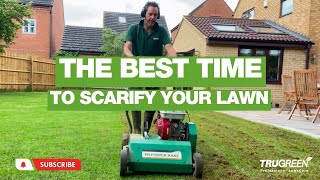 WHEN IS THE BEST TIME TO SCARIFY YOUR LAWN [upl. by Emmet208]