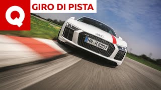 Giro di pista lAudi R8 RWS al Vairanoring [upl. by Baruch]