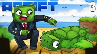 Minecraft ADRIFT  WE MADE A FRIEND Ep3 [upl. by Ingeborg]