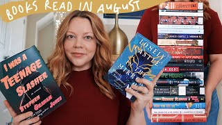 The 20 Books I Read in August [upl. by Mairym]