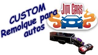 CUSTOM Remolque para Carros tipo trailer Gooseneck [upl. by Izy]