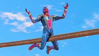 GTA 5 SPIDERMAN Ragdolls Compilation Euphoria Physcis Showcase Long Video 12 [upl. by Mellette986]