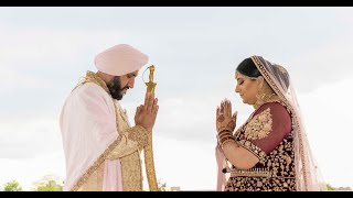 Barinder amp Amandeep  Wedding Highlights 4K [upl. by Nossah]