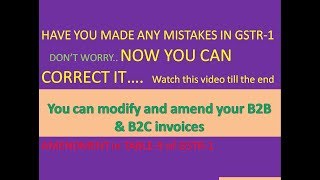 GstHOW TO REVISE GSTR 1 FILED RETURN LIVE  GSTR 1 रिटर्न को कैसे संशोधित करें [upl. by Storm]