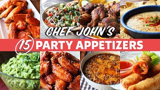 15 Simple Party Appetizers  Food Wishes [upl. by Helgeson389]