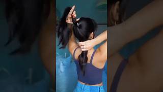 very easy hairstyle hairstyle amazinghacks hair easyhairstyle bunhairstyle hairtutorial [upl. by Nylesor]