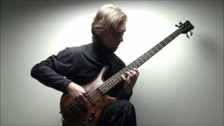 JSBach Cello Suite 1 prelude  Mario D´Amato bass guitar [upl. by Harwell658]