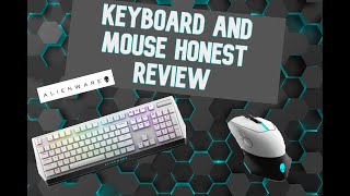 Alienware Keyboard amp Mouse Review [upl. by Odlanra]