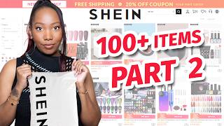 I Bought 100 Nail Products from SHEIN  PART 2 [upl. by Mall]