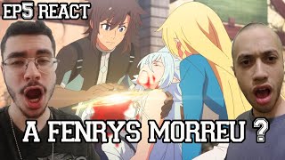 A FENRYS MORREU   Lv2 kara Cheat datta Motoyuusha Episódio 5 REACT [upl. by Regan163]