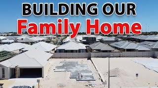 Vlog 1 Building Our Home with HomeGroup WA in Alkimos Perth Australia [upl. by Keriann]