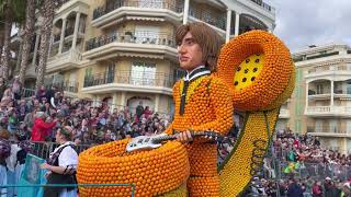 Seniorenbund Rum beim Zitronenfest in Menton 2023 [upl. by Ecilahs]