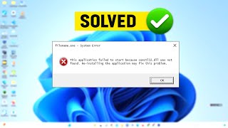 How to Fix Comctl32dll Not Found or Missing Errors  हिंदी [upl. by Ytak293]