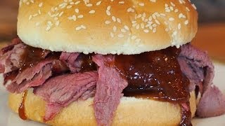 Kentucky Roast Beef Sandwich Recipe Pit Barrel Cooker [upl. by Acimahs459]