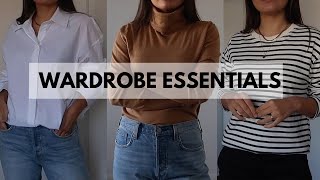 MINIMALIST CLOSET ESSENTIALS  Winter Capsule Wardrobe [upl. by Artima]