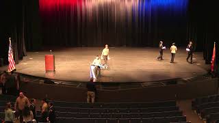 Sahuarita High School and Rio Rico High School NJROTC Massing of the Colors [upl. by Dempster]