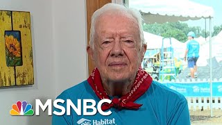 Fmr Pres Carter Weighs In On McCains Life Legacy And Impact Full  Andrea Mitchell  MSNBC [upl. by Guillema216]