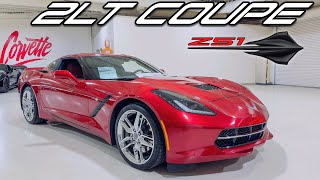 2015 Crystal Red Z51 C7 Stingray Beauty at Corvette World [upl. by Ori]