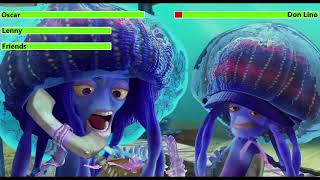 Shark Tale 2004 Final Battle with healthbars [upl. by Terza]