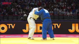 Teddy RINER vs Inal TASOEV  FINAL 100 World Judo Championships  Doha 2023 [upl. by Tiphane]