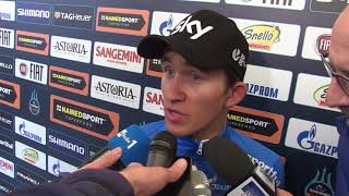 Michal Kwiatkowski  postrace interview  Stage 5  Tirreno  Adriatico 2018 [upl. by Michelle947]