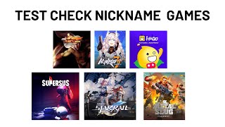 Website API Check Nickname Game  Validasi ID Games [upl. by Vihs]