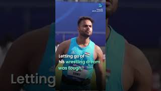 Sumit Antil made history ✨🎉🇮🇳 SumitAntil Paris2024 Paralympics TeamIndia JavelinThrow [upl. by Lowis]