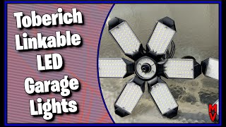 Must have Moveable Light Toberich Linkable Led Garage Lights  MumblesVideos Product Review [upl. by Chancelor]