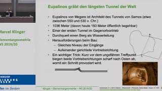 Elementare Geometrie – Euklidische Geometrie 23102019 [upl. by Maltzman418]