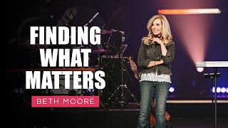 Finding What Matters  Holding On  Part 2 of 4  Beth Moore [upl. by Emma218]