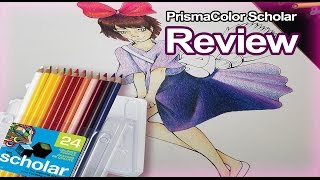 Kikis Delivery Service Prismacolor Scholar Color Pencil Review [upl. by Loralee310]