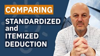 Standard Deduction vs Itemized Deduction [upl. by Sej]