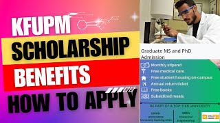 KFUPM Spring and Fall Admission  KFUPM Scholarship  How to Apply [upl. by Enoved]