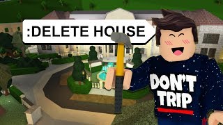 EPIC Bloxburg Mansion Best House In All Of Roblox [upl. by Onirotciv]