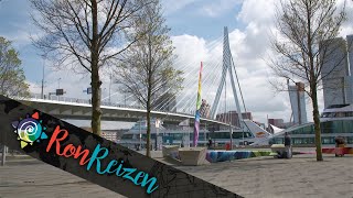 Fietsen door Rotterdam met Baja Bikes RonReizen TV [upl. by Llerdnod975]