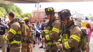 First responders 911 Memorial Stair Climb [upl. by Acimahs604]