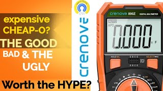 CRENOVA 890Z Multimeter Review amp Teardown [upl. by Reina]