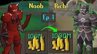 Flipping 100M to 1B  Ep1  OSRS Flipping amp Money Making [upl. by Alakam319]