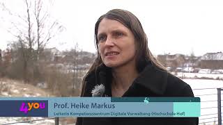 TVO Hochschulmagazin 4you  KI und Winterdienst Hochschule Hof Ausgabe 31 Januar 2024 [upl. by Elletnahc]