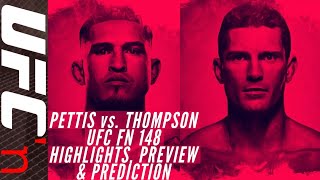 Stephen Thompson vs Anthony Pettis  UFC Nashville HighlightsPreviewPrediction  UFC Fight Night [upl. by Adnalu945]