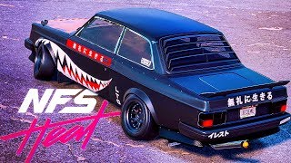 ПОЛНЫЙ ФАРШ VOLVO 242DL  NEED FOR SPEED HEAT [upl. by Anawek]