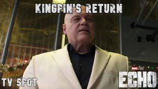 Marvel Studios Echo l quotKingpins Returnquot TV SPOT l Disney and Hulu [upl. by Aras38]